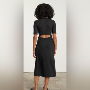 Everlane The Open Back Rib Dress